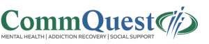 CommQuest Mental Health | Addiction Recovery | Social Support - Full Color Logo