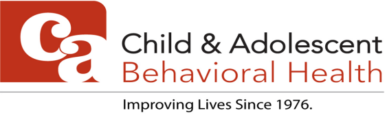 Child & Adolescent Behavioral Health - Full Color Logo